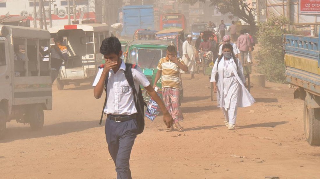 বায়ুদূষণের প্রভাবে দেশে বছরে এক লাখের বেশি মানুষের মৃত্যু