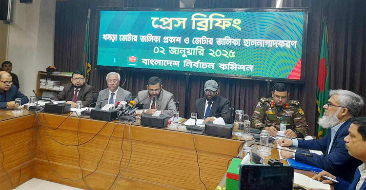 দেশে মোট ভোটার ১২ কোটি ৩৬ লাখ ৮৩ হাজার ৫১২ জন