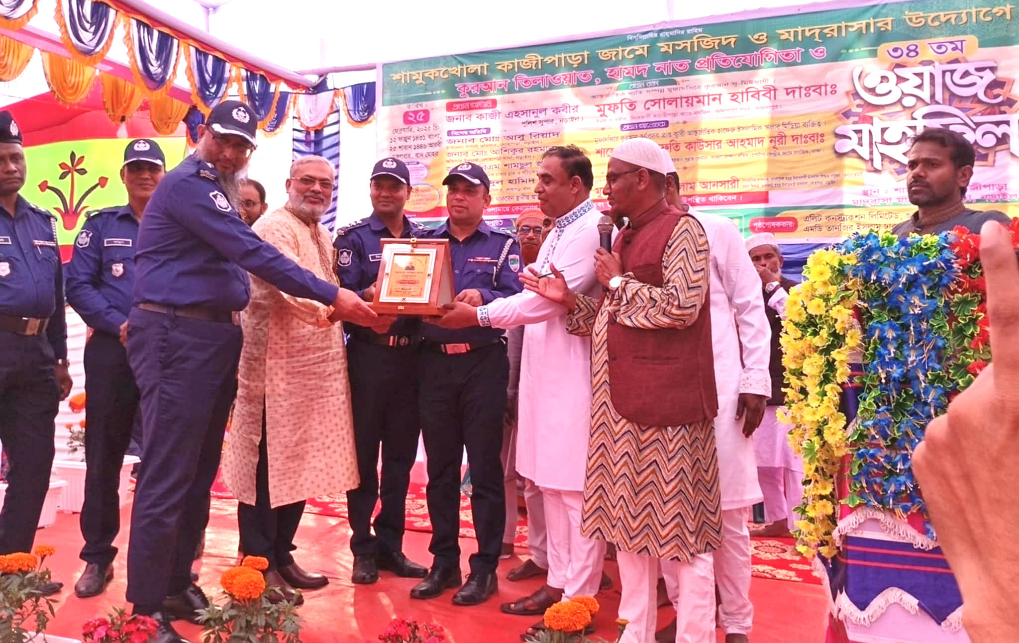 নড়াইলের শামুকখোলায় কোরআন তেলাওয়াত, হামদ ও নাত প্রতিযোগিতা