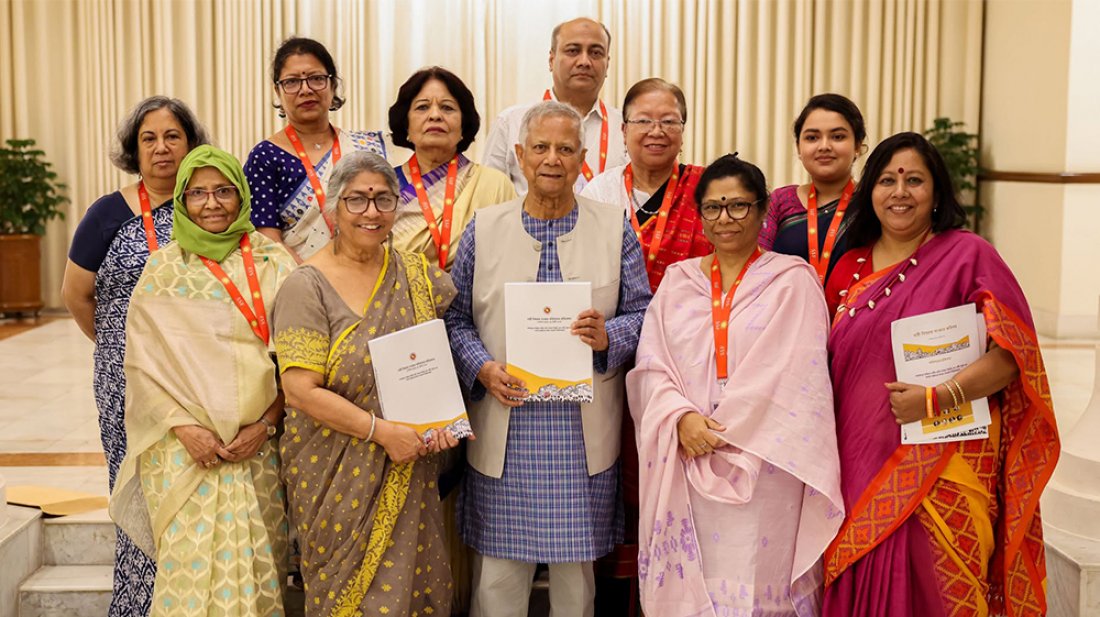 নারী বিষয়ক সংস্কার কমিশনের সুপারিশ বাস্তবায়নে প্রধান উপদেষ্টার তাগিদ