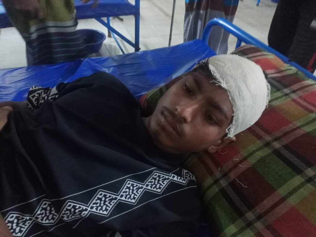 চুনারুঘাটে ফসল নষ্ট করতে বাঁধা দেয়ায় হামলায় আহত ২