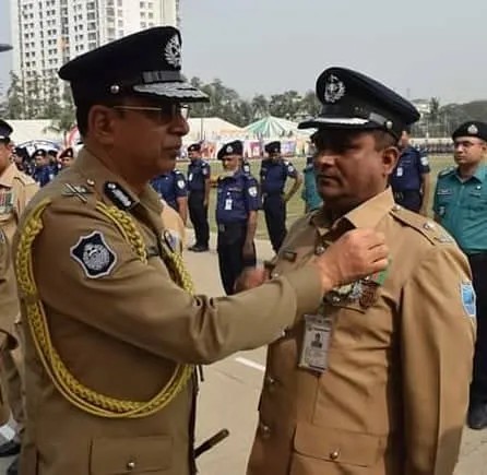 শায়েস্তাগঞ্জ হাইওয়ে থানার নতুন ওসি আবু তাহের দেওয়ান যোগদান