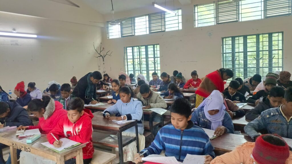 ভূরুঙ্গামারীতে ‘ফুল’ বেসরকারি বৃত্তি পরীক্ষা অনুষ্ঠিত