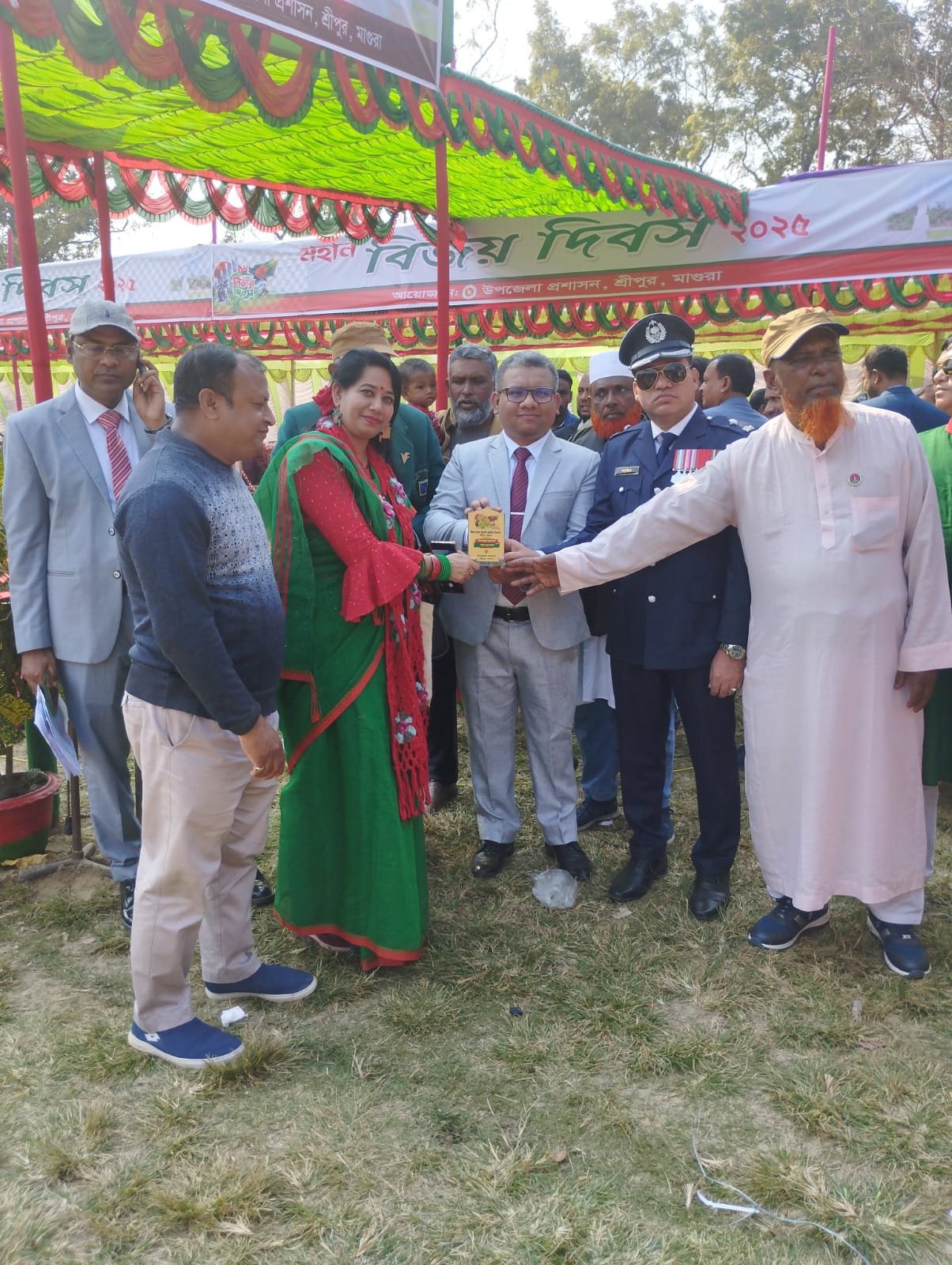 শ্রীপুরে ৫৪তম মহান বিজয় দিবস ২০২৫ পালিত