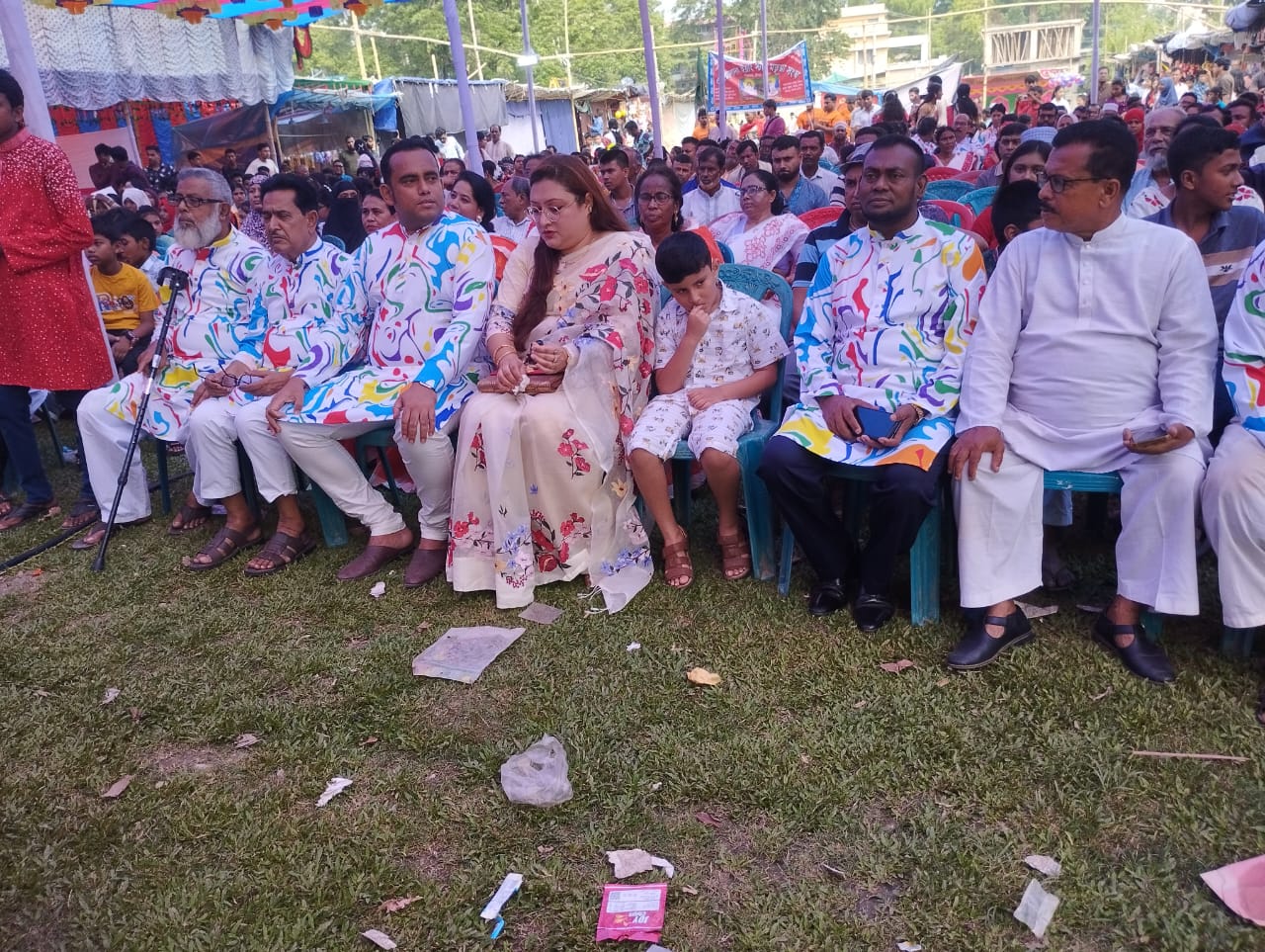বর্ণাঢ্য আয়োজনে শ্রীপুর বাংলা নববর্ষ ১৪৩৩ উদযাপিত
