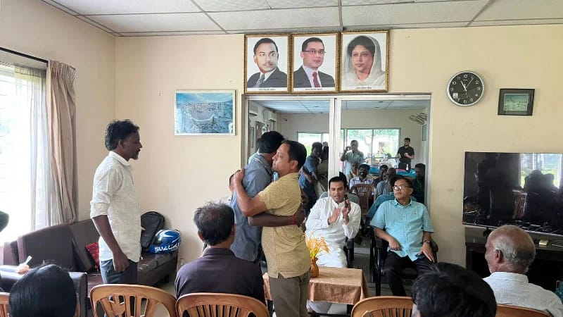 <span>হবিগঞ্জ ৪ আসনের এমপি পুত্র সৈয়দ সাফকাত আহমেদের হস্তক্ষেপ / </span>শান্তি ফিরে এলো তেলিয়াপাড়া চা বাগানে