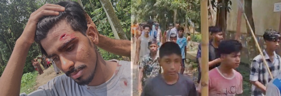 মাধবপুরে মাদকবিরোধী সংগঠনের সদস্যদের ওপর হামলা, বিচার দাবিতে বিক্ষোভ