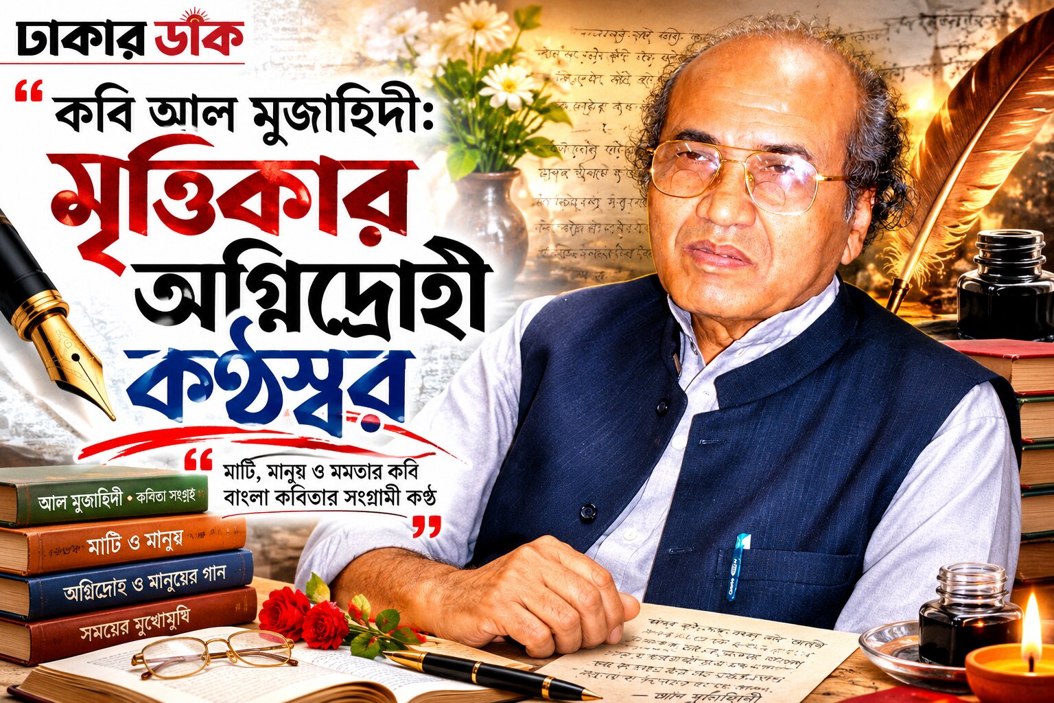 অস্তিত্বে অস্তিমান আল মুজাহিদী: কবিতা, মৃত্তিকা ও মানুষের অনন্য কবি