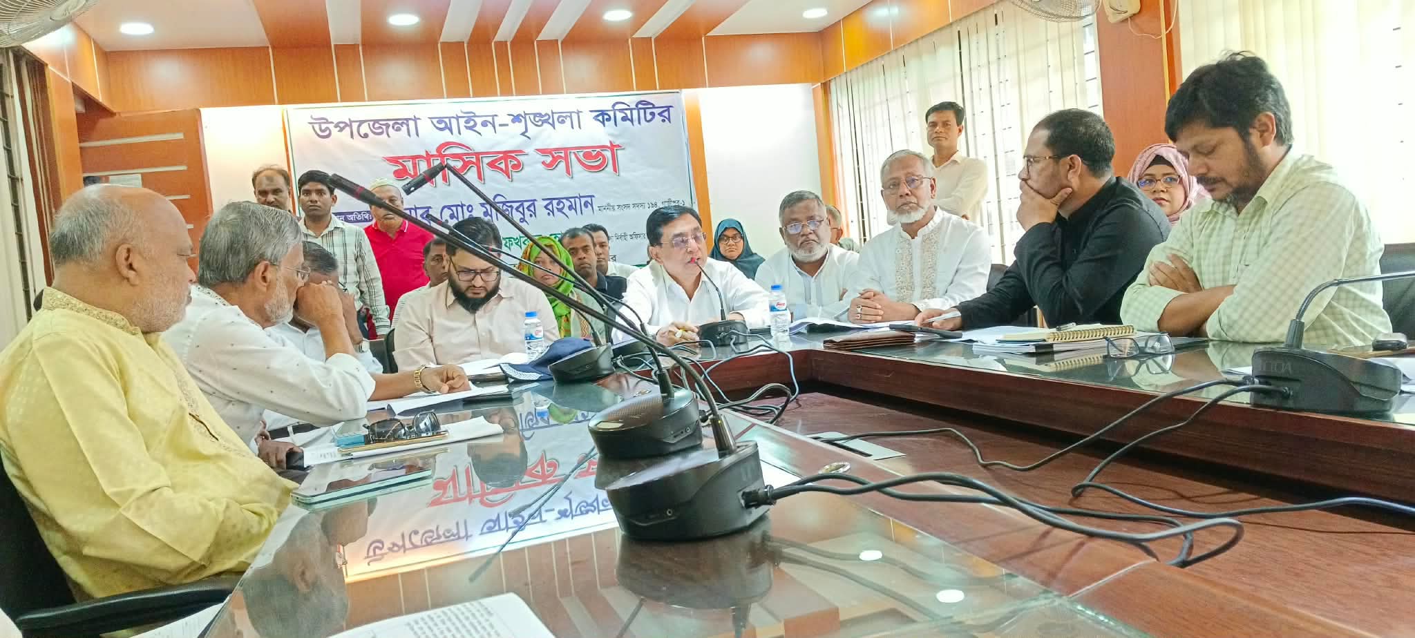 কালিয়াকৈরে উপজেলা আইন-শৃঙ্খলা কমিটির  মাসিক সভা অনুষ্ঠিত