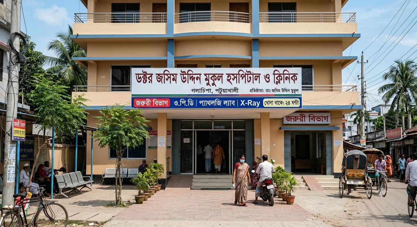 গলাচিপায় চিকিৎসার নামে ‘মৃত্যুফাঁদ’: জসিম মুকুল ক্লিনিকে ভুল চিকিৎসায় মৃত্যু, ধামাচাপার অভিযোগ