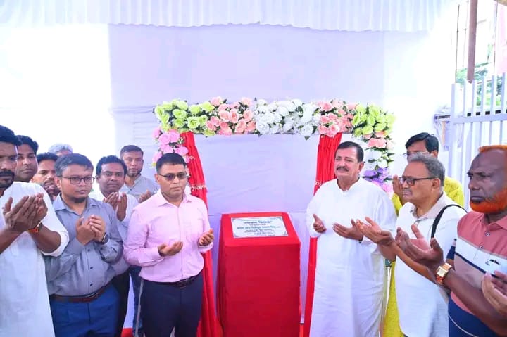 রাজশাহী সরকারি পলিটেকনিক ইনস্টিটিউটের একাডেমিক ভবনের ভিত্তিপ্রস্তর স্থাপন, বৃক্ষরোপণ কর্মসূচি ও এলামনাই এ্যাসোসিয়েশনের কার্যালয়ের উদ্বোধন