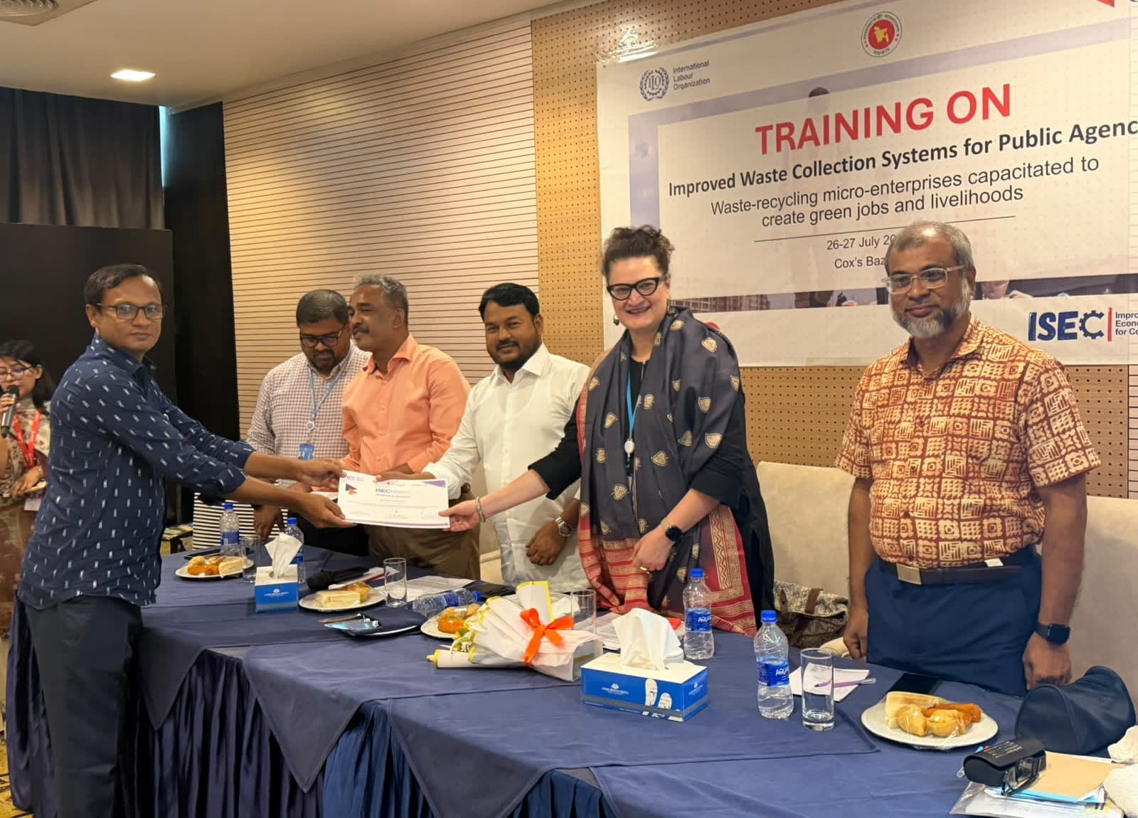 কক্সবাজারে ইমপ্রুভড ওয়েস্ট ম্যানেজমেন্ট সিস্টেমস ফর পাবলিক এজেন্সিস,শীর্ষক প্রশিক্ষণ কর্মশালা সম্পন্ন