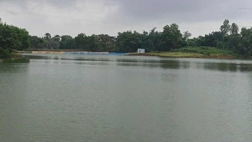 ভালুকায় বিলের ইজারা নিয়ে উত্তেজনা, জোরপূর্বক বাঁধ নির্মাণের অভিযোগ