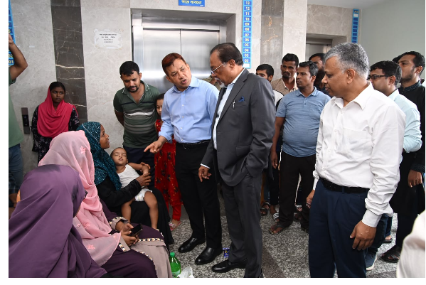 স্বাস্থ্য সেবাকে জনগণের দোরগোড়ায় পৌঁছে দিতে কাজ করছে সরকার: জনপ্রশাসন উপদেষ্টা