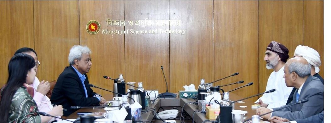 দু দেশের মধ্যে প্রযুক্তি, উদ্ভাবন ও যৌথ গবেষণা এগিয়ে নিতে ঐক্যমতে বাংলাদেশ ও ওমান