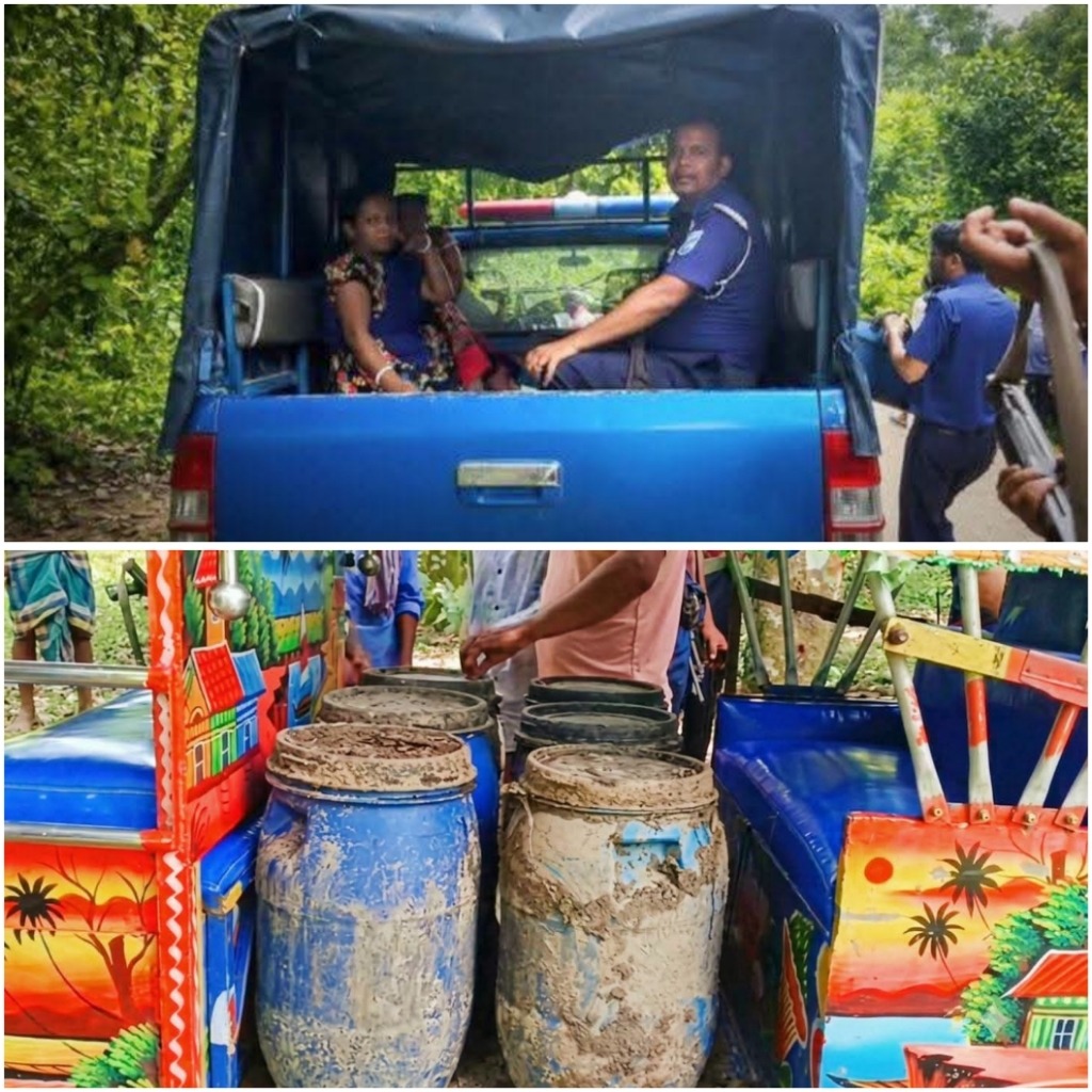গহীন জঙ্গলের ভেতর চোলাই মদের আস্তানায় অভিযান, দুই নারীসহ আটক – ৩