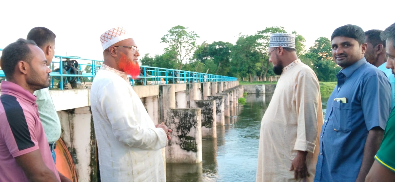 ডিমলার বুড়িতিস্তা ব্যারেজের ৮টি জলকপাট সচল, কুঠিরডাঙ্গার জলাবদ্ধতা নিরসনে কাজ পরিদর্শনে এমপি আব্দুস সাত্তার