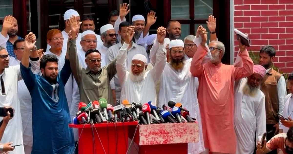 ১১ দলীয় জোটের রাষ্ট্রপতি প্রার্থী কর্নেল অলি আহমদ