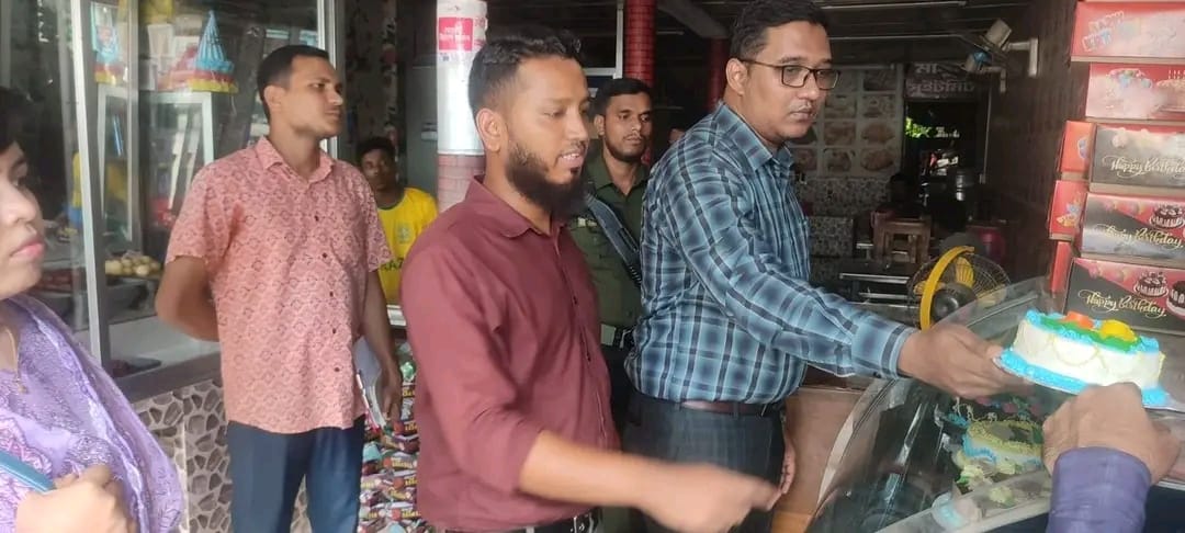 শায়েস্তাগঞ্জে ভোক্তা অধিকার আইনে চার প্রতিষ্ঠানকে ৫০ হাজার টাকা জরিমানা