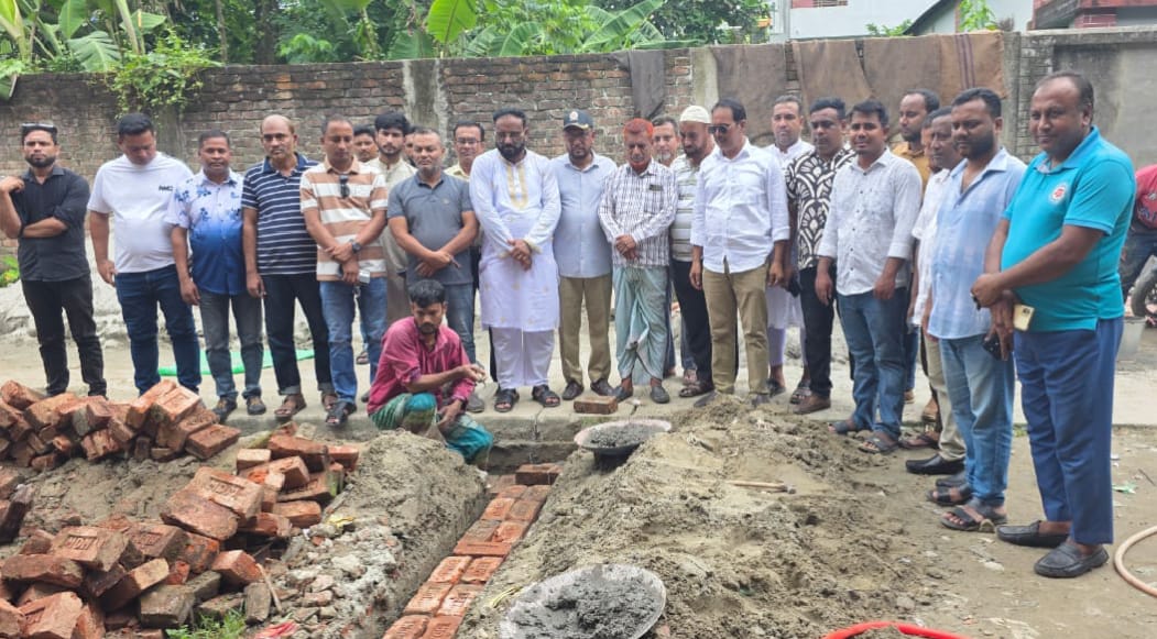 মনোহরদী প্রেস ক্লাবের নবনির্মিত ভবনের ভিত্তিপ্রস্তর স্থাপন