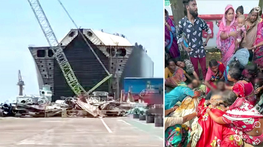 চট্টগ্রামে ফেরদৌস স্টিল ইয়ার্ড ছাড়পত্র নবায়ন না করে জাহাজ কাটায় ৫ লাখ টাকা জরিমানা