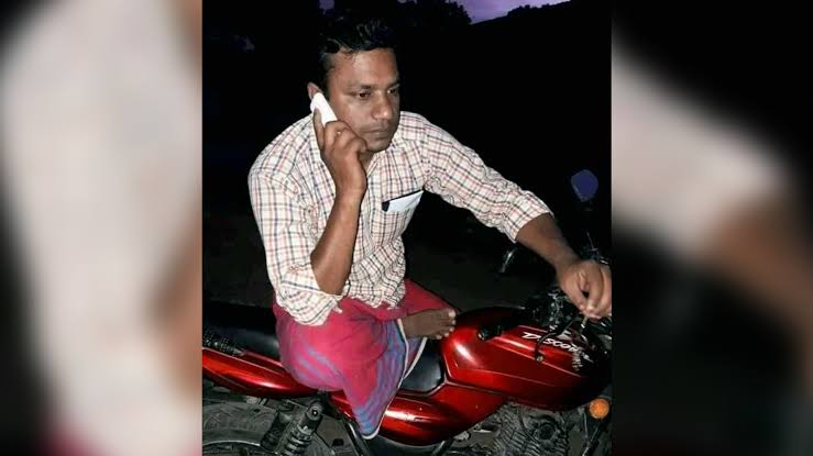 মহাসড়কে লং ভেহিকেল এর চাকায় পিষ্ট হয়ে মোটরসাইকেল চালক নিহত