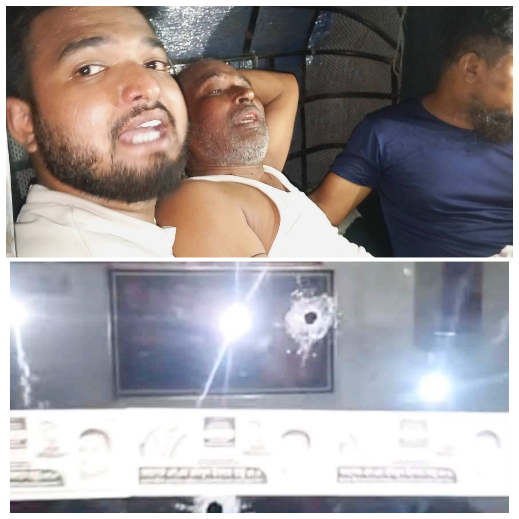 চোখে টার্গেট লাইট মেরে কৃষকদল নেতাকে দুর্বৃত্তের গুলি