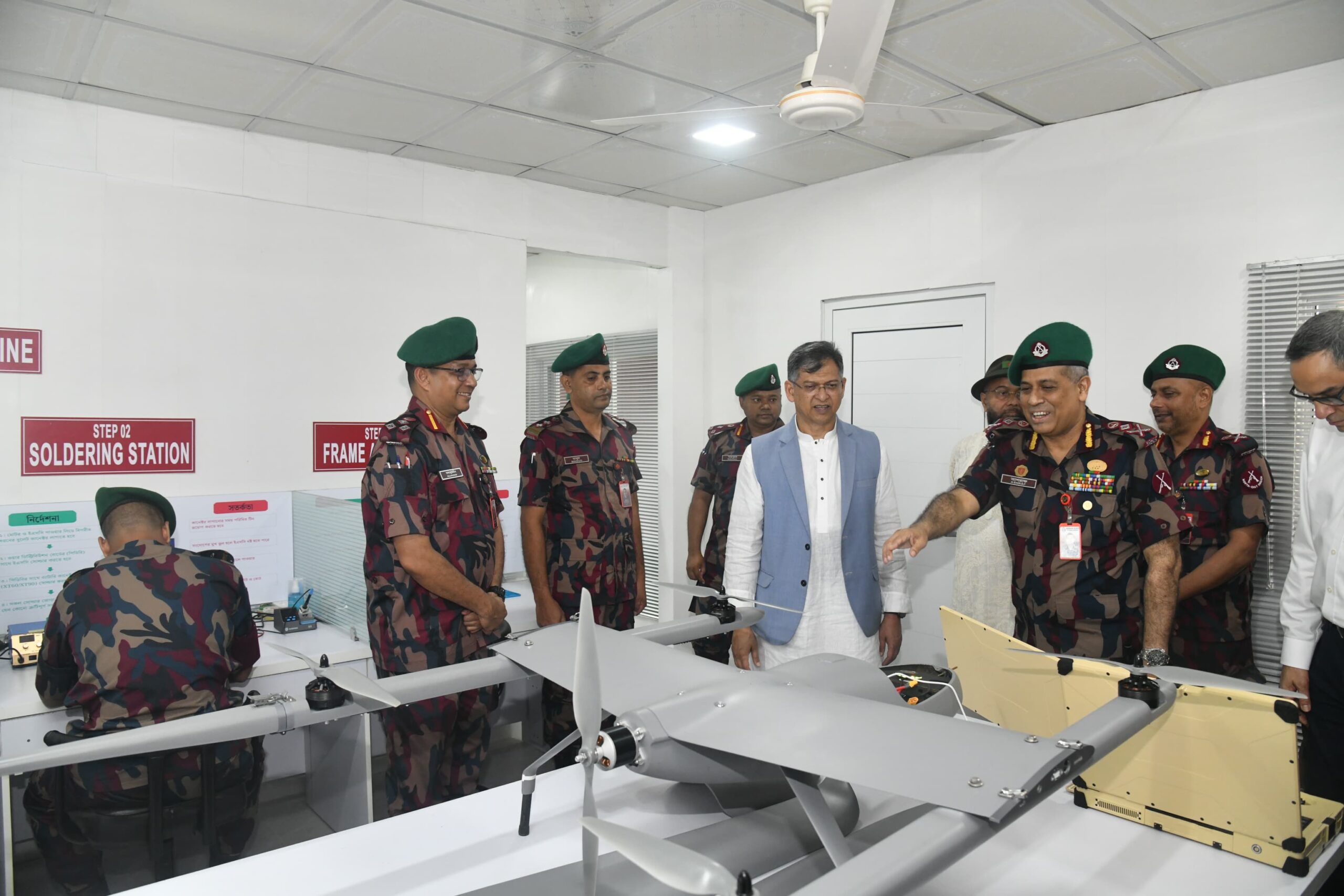 আধুনিক ড্রোন প্রযুক্তির ব্যবহার দুর্গম সীমান্তে নিরাপত্তা ও নজরদারি সহজতর করবে-