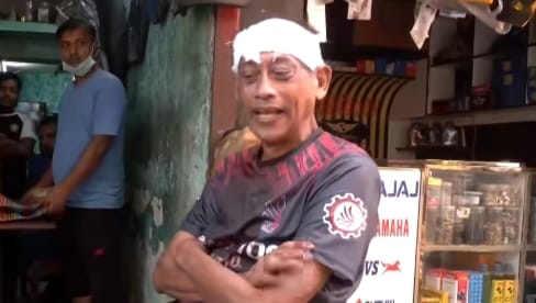 যশোরে ময়লা ফেলা নিয়ে বিরোধে লাঠির আঘাতে আহত অভিনেতা সমু চৌধুরী